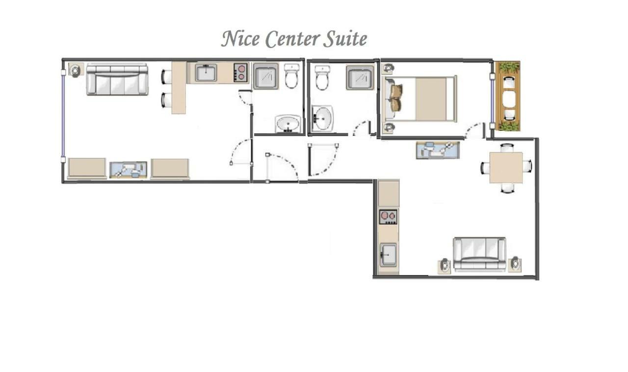 Nice Centre Flat - Modern, Quiet And Brand New Exteriér fotografie